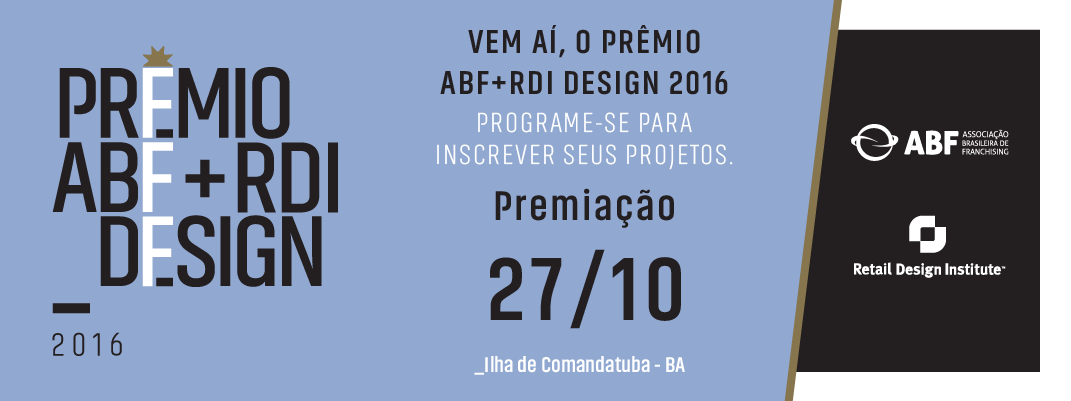 Inscrições para o 6º Prêmio ABF+RDI Design são prorrogadas