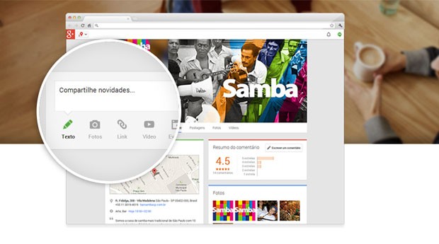Aplicativo monta perfil na rede social Google Plus - Portal ABF