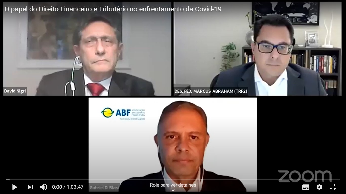Webinar ABF Rio debate a flexibilização e fiscalização na pandemia