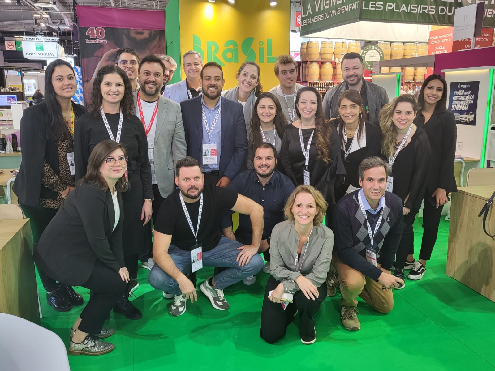 Missão ABF/Apex-Brasil encerra participação na Franchise Expo Paris