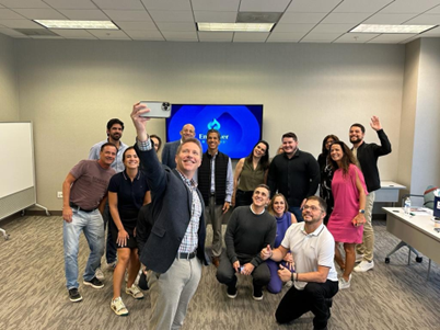 Grupo ABF durante a visita técnica a sede da Jan-Pro